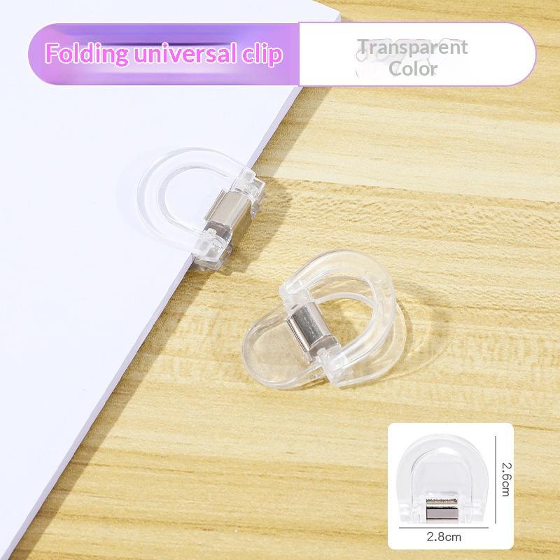 4/8/12 Pièces Pince Invisible pour Raccourcir le Pantalon, Pince Antidérapante pour Bord de Pantalon, Utilisée Pour Fixation Anti-traînée de Bas de Pantalon, Pince Support de Page Multifonction