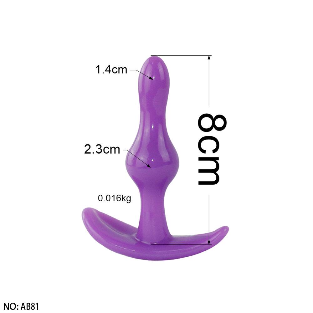 Beginner Silicone Anal Plug: Small Size for Men & Women