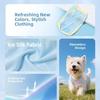 Thin Pet Sunscreen Clothes Sleeveless Cat Ice Silk Shirt Dog Cooling Vest  For Puppy Small Animal