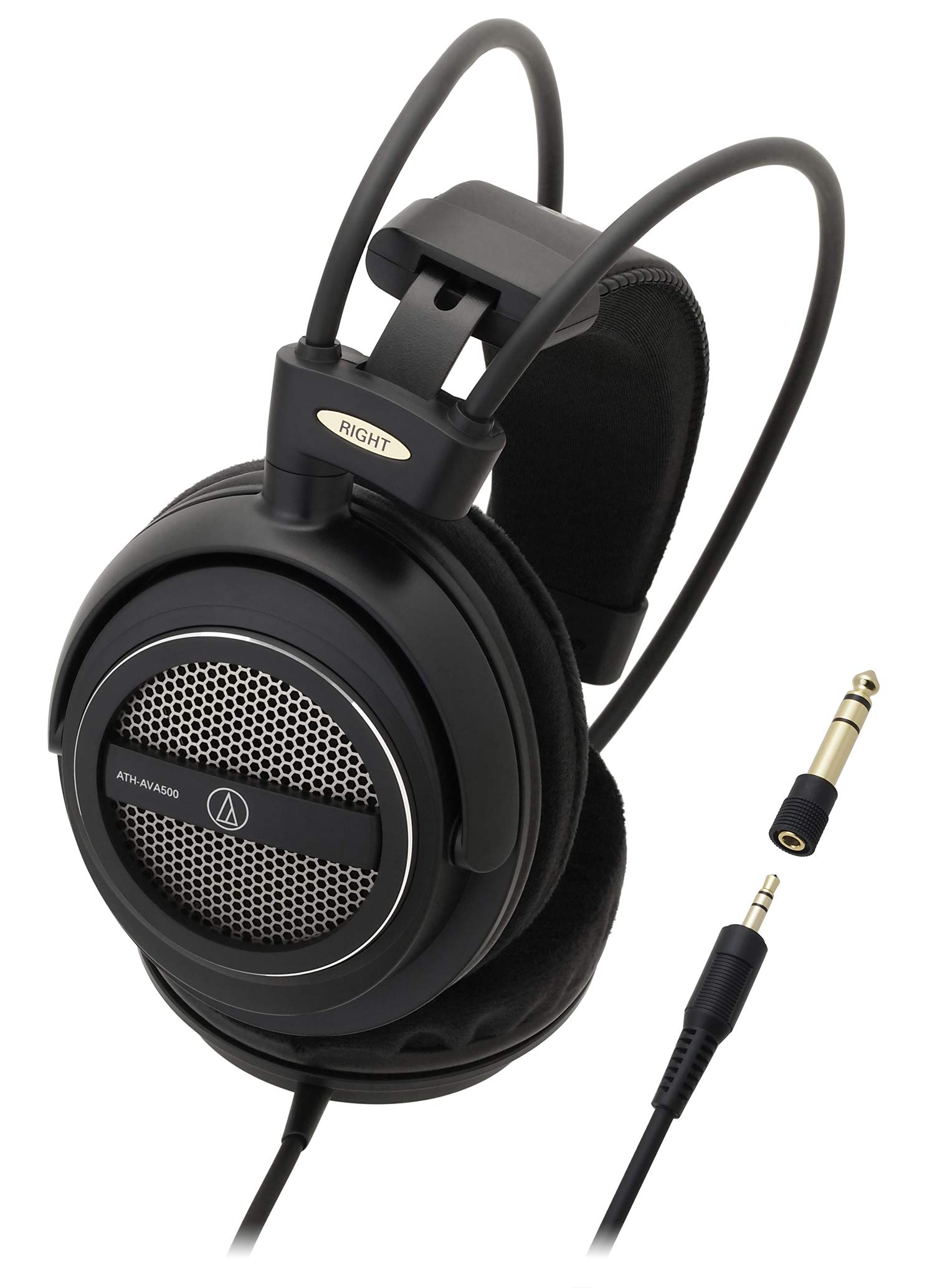 

Навушники Audio Technica дротові відкритого типу чорні ATH-AVA500 чорний