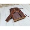 Leather Journal, Leather Sketchbook, Personal Organizer,