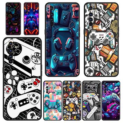 Spielcontroller Grafik Weiches TPU Für Realme 13 12 11 10 9 Pro Plus GT3 GT2 C21 C25 C35 C53 C55 C67 Pro 5G Handyhülle Abdeckung Capas