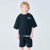 [fila Kids] Zuri Short Sleeve Sweatshirt   Shorts Set Up  Fk2fsf2201x Blk  q0zFk2fsf2201xBlk