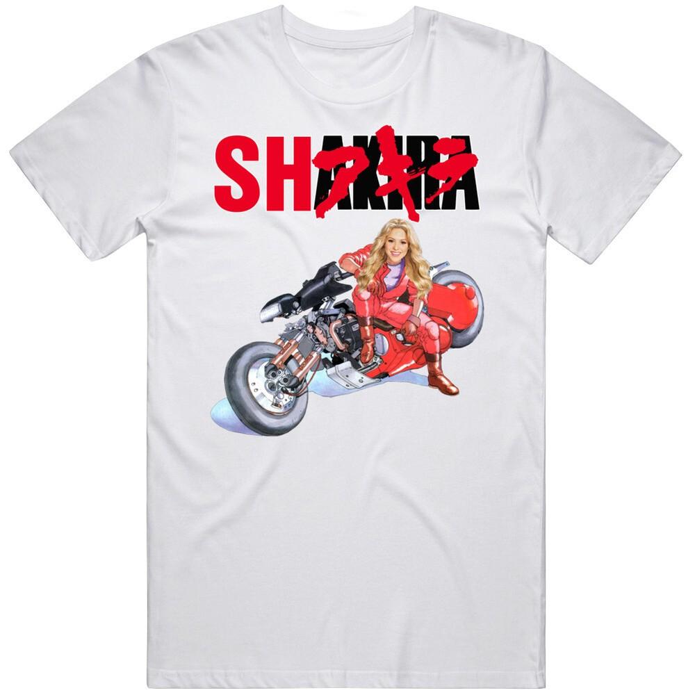 Shakira Akira Anime Funny Meme Unisex T-Shirt M
