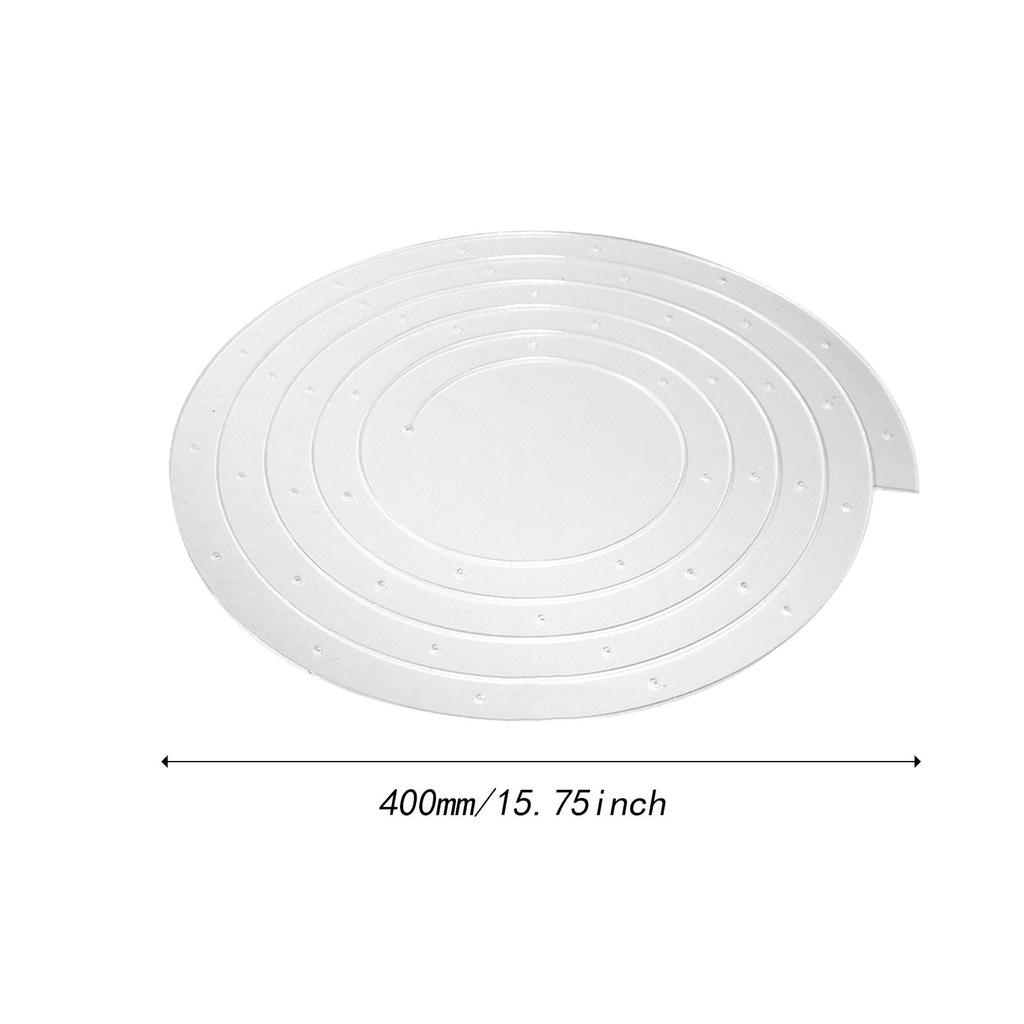 Akrylowa spirala dekoracja tortu rzemiosło DIY rekwizyty akcesoria elegancka