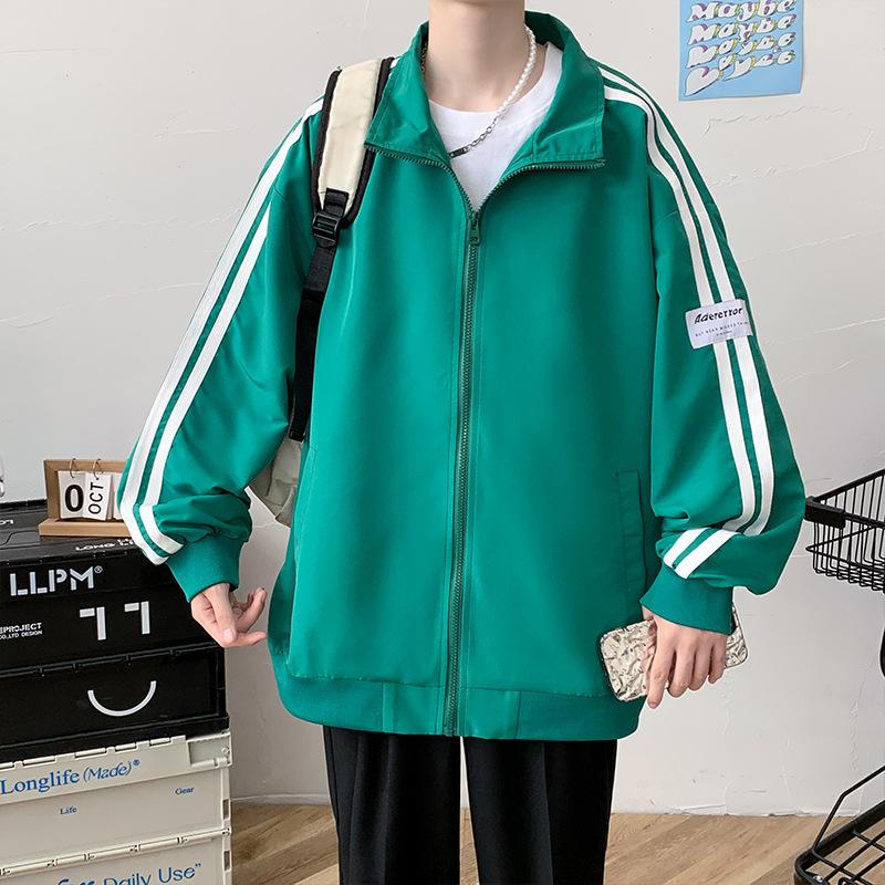 Autumn on New Men Casual Collars Mountaineering Sports Windproof Waterproof Jacket Fashion Trend Coat Men