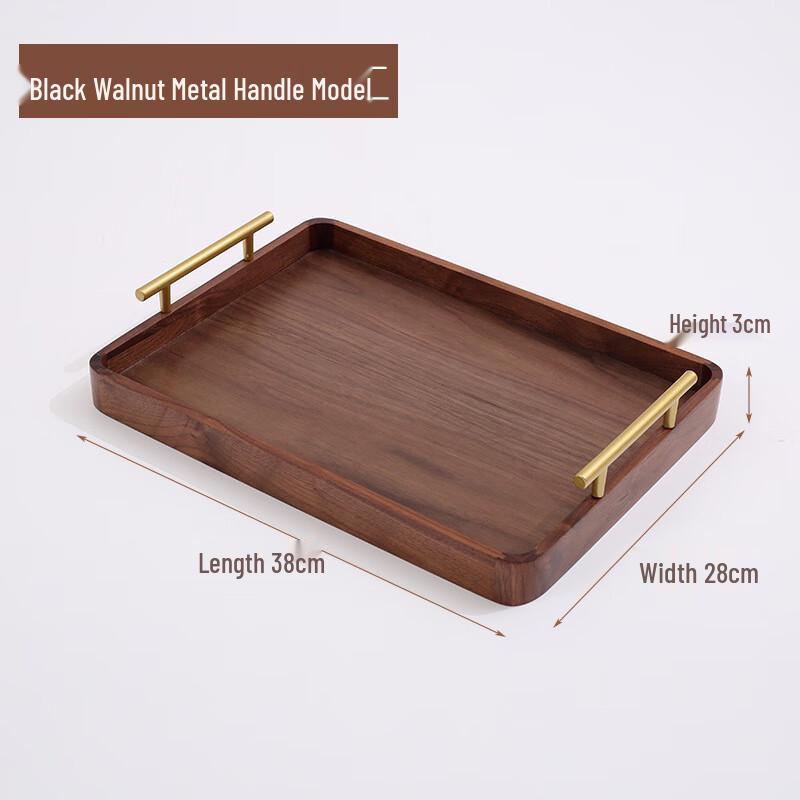 

A1 Rectangular Wooden Serving and Storage Tray 38x28x3cm
