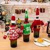 Charming Knitted Wine Bottle Sweater Outfit For Holiday Decor With Elegant Designs