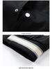 10XL Men's Trendy Plus Size Fleece-Lined Baseball Jacket - Thick Loose Outerwear for Teens