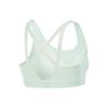 Li Ning Womens Fitness Series Solid Color Medium Support Sports Bra Women Sports Bra Ice-Green AUBU040-4