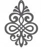 Modern Curtain for Living Room, Openwork, GLAMOUR, 300x150