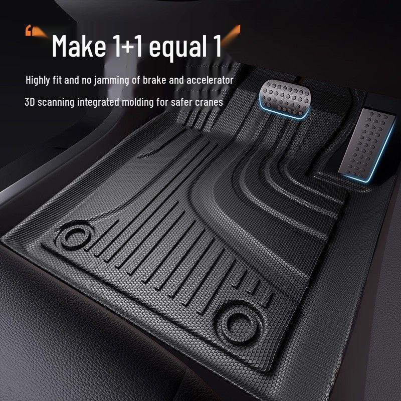 Modern Floor Mats 15-19 IX26 TPE Vehicle-Specific Anti-Slip Texture