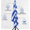 4 Pack Cabana Stripe Beach Towel 30 by 60 Inches Oversized 100 Ringspun Cotton Pool Towels Highly Absorbent Bath Towels for Bea