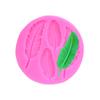 1pcs Feather Sugar Buttons Silicone Mold Fondant Mold Cake Decorating Tools Chocolate Gumpaste Mold Moldes De Silicona