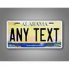 Custom Alabama Travel Metal Sign Personalized Waterproof Wall Decor