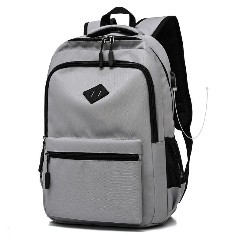 Vodotěsný pánský dámský batoh na notebook cestovní školní taška s nabíjecím portem USB