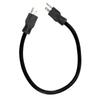 Heavy Duty 3 Prong Male to Male Electrical Power Cable Double Male Extension Cord Replacement for Recreational Vehicles