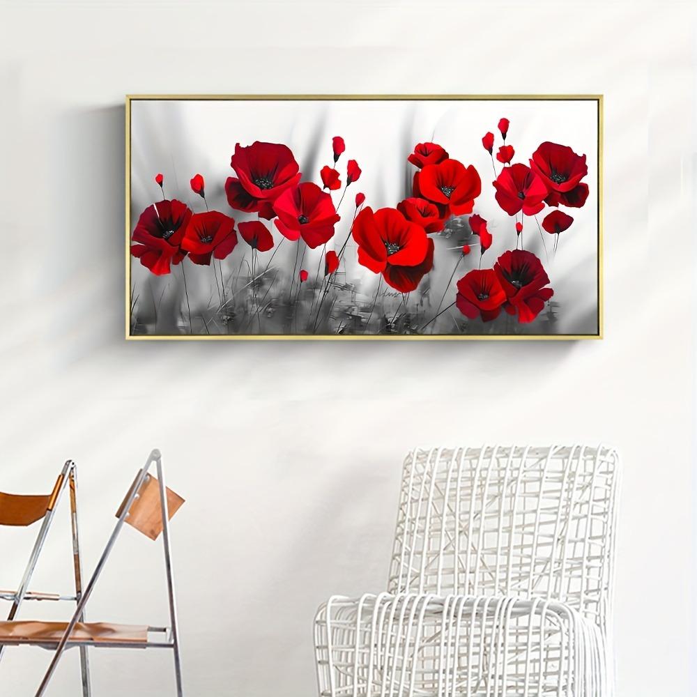 Абстрактная живопись Искусство Красочный цветок постер холст картина для гостиной — фото 5