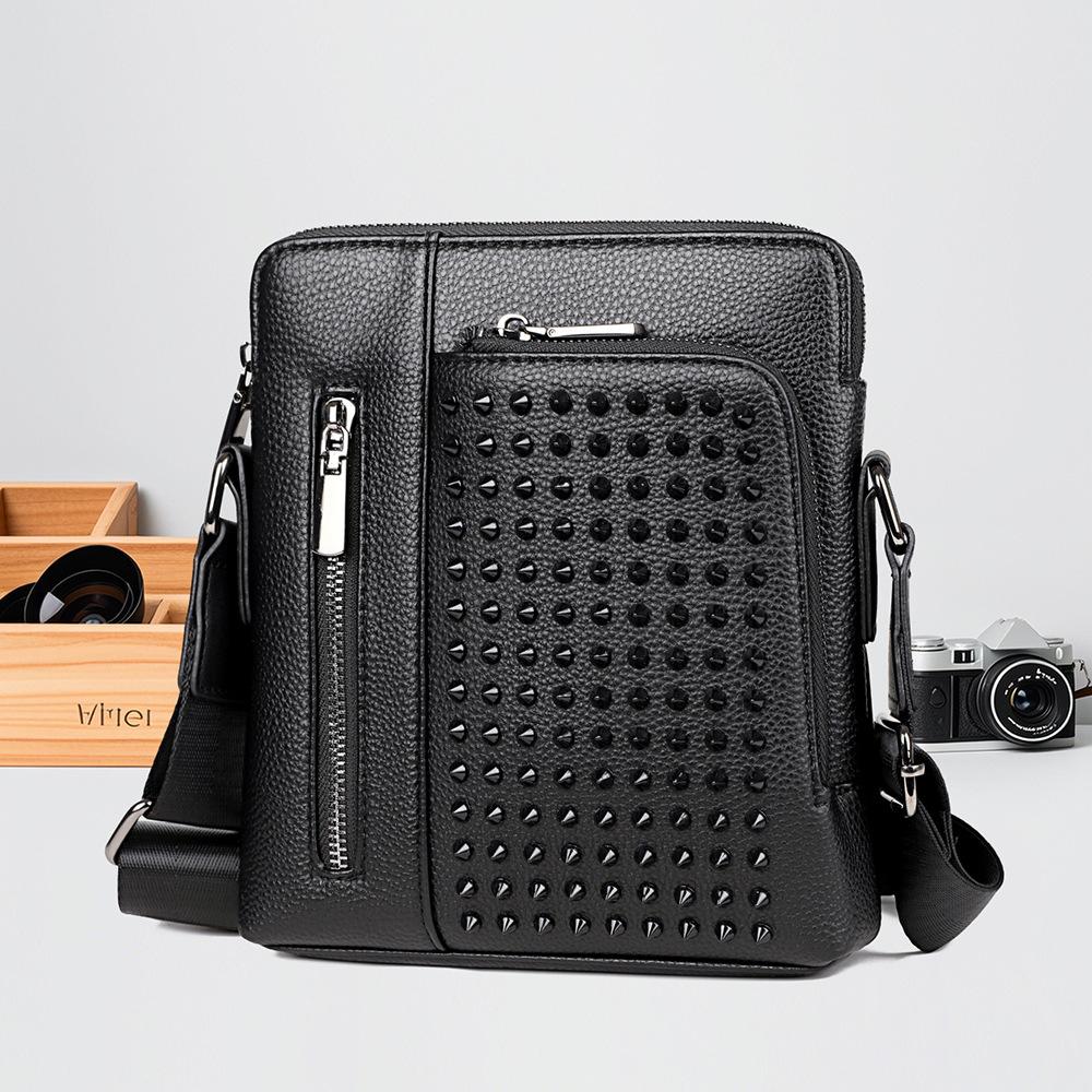 Trendy Men's Crossbody Bag, Large-capacity Single-shoulder Bag, Crossbody Bag, Commuter Street Bag