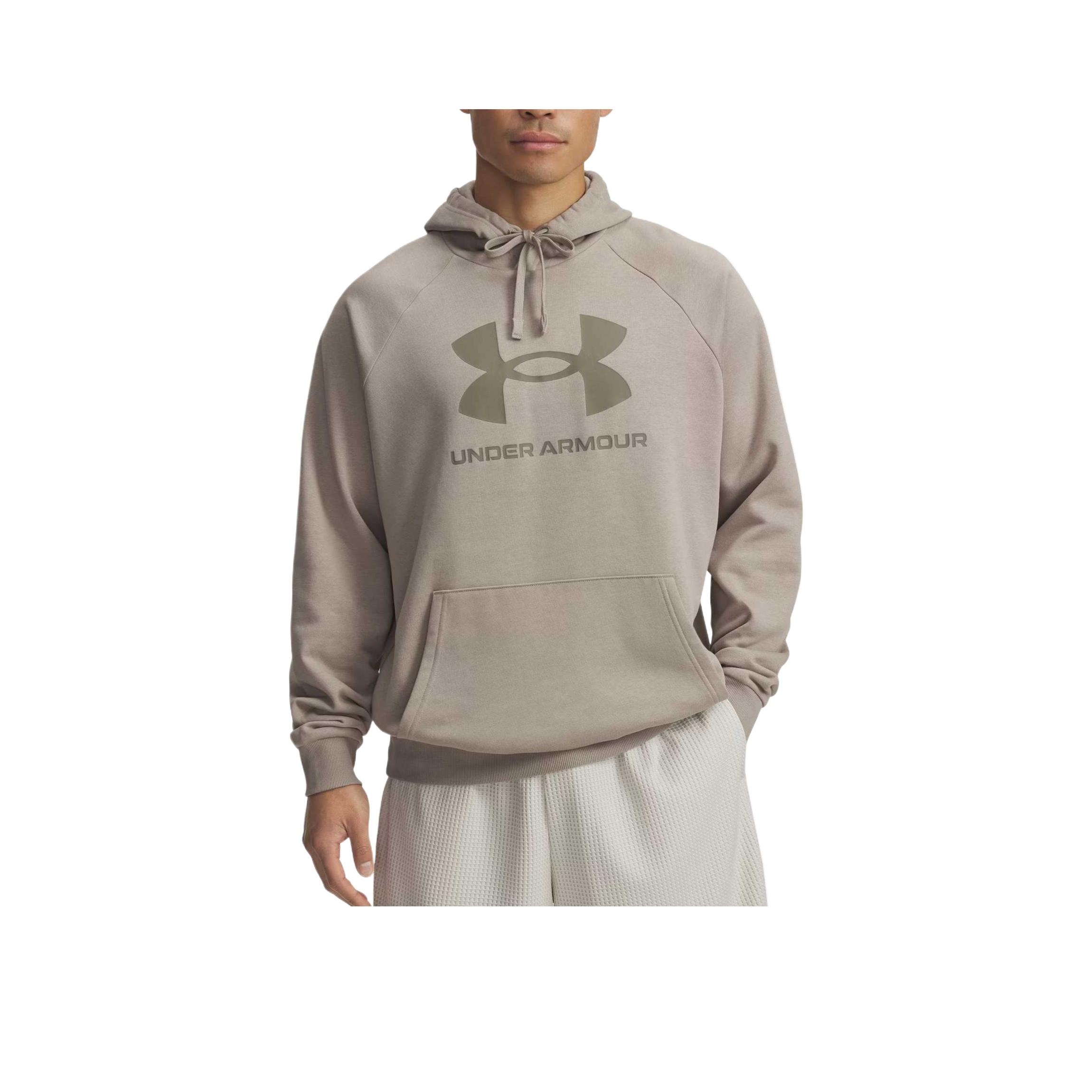 

Under Armour Rival Fleece Приятный к коже Модный Универсальный Модный Худи Мужские худи 1379758-203 XL