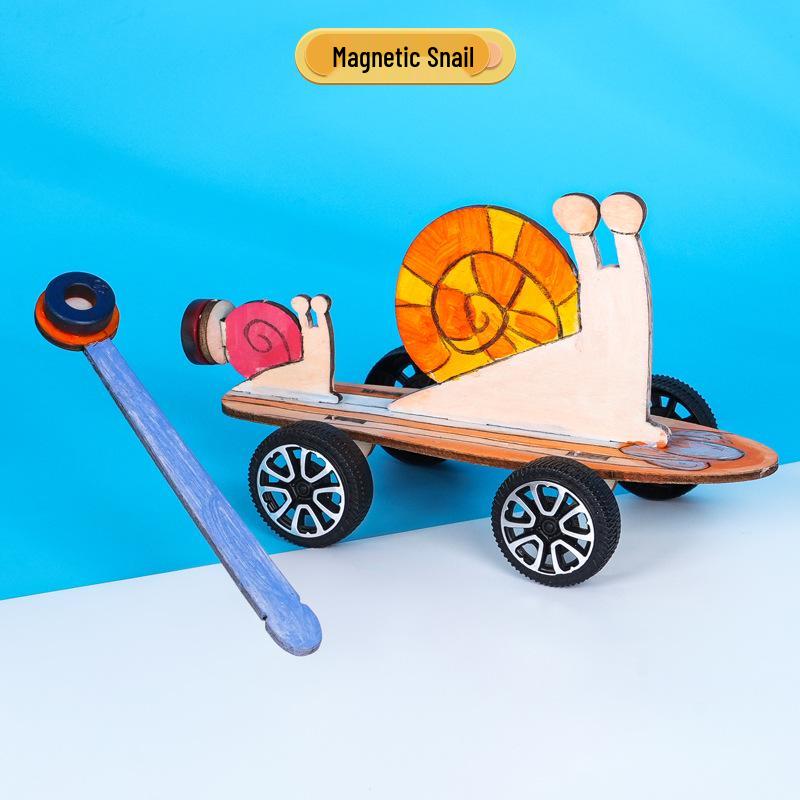 DIY Magnetic Mini Car Kit for Kids  Science Experiment & STEAM Education