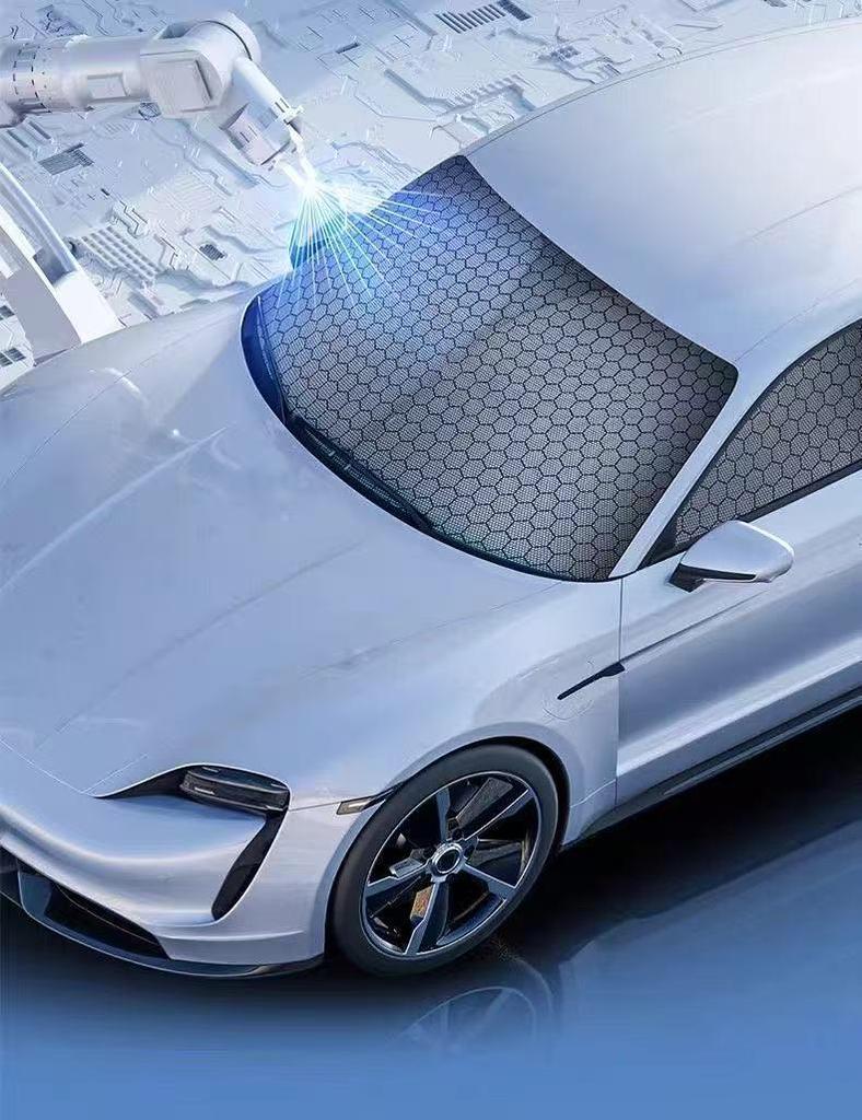 Graphene Car Windshield Sunshade: Full Car Blackout Curtain with Heat Insulation