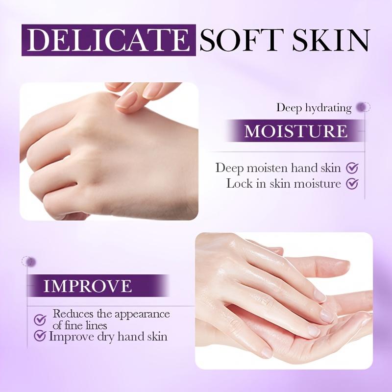 Reduces Hand Vanilla Marshmallow Cream Fine Lines Boosts Gloss Deeply Moisturizes Improves Dry Skin Leaves Hands Smooth Soft Radiant