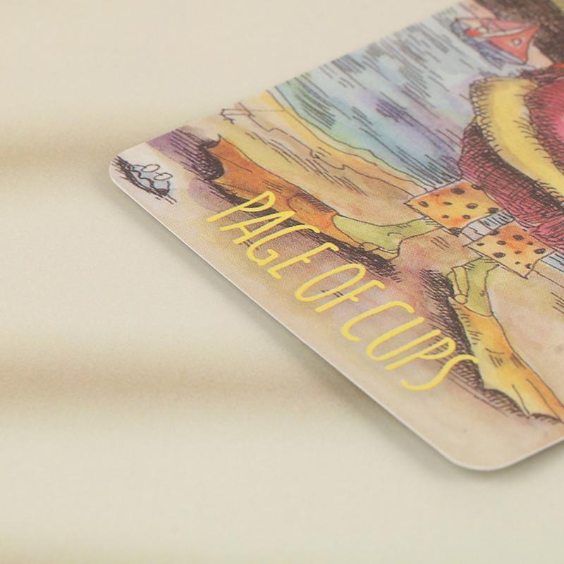 The Shadow Land Tarot With English Guide Book Divination For Cards Game Board Game