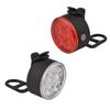 LD-2209 USB Rechargeable Bike Light Set Super Bright Bicycle Light Front and Rear Bicycle Light Set