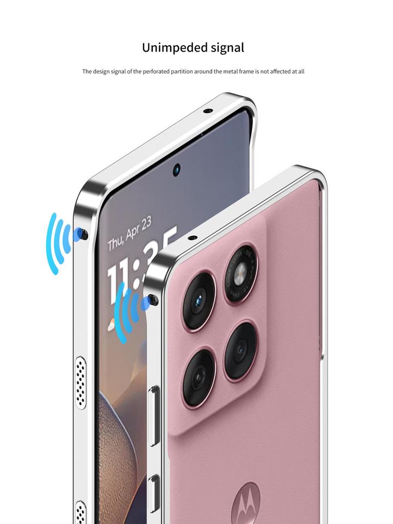 Motorola Moto Edge 60/60s/60 Pro Metal Buckle Anti-Case