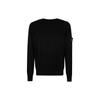 STONE ISLAND Regular Fit Logo Patch Sweater Black Men Tops 8015540B2-A0029