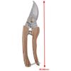 Takagi WOODY TASTE Stainless Steel Pruning Shears for Narrow Easy to Use for Cutting Approximately 10mm Diameter for Young Branches Women, 165mm,