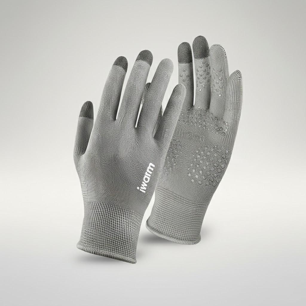 Breathable UV Protection Non Slip Touch Screen Cycling Gloves for Men Women Wear Resistant Summer Sports Gear