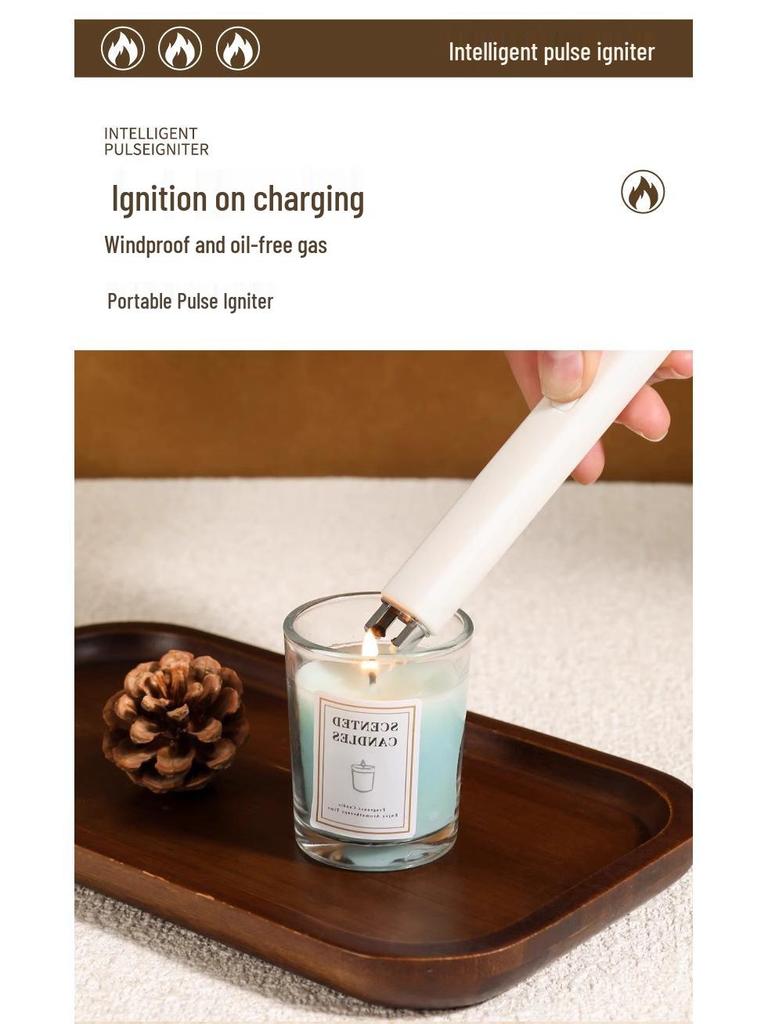 Aroma Pulse Rechargeable Electronic Lighter for Gas Stoves