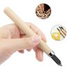 6/8/12PCS Wooden Carving Knife Manganese Steel Woodworking Engraving Tools Wood Carving Rubber-stamps Handmade Chiseling Kit ZYF