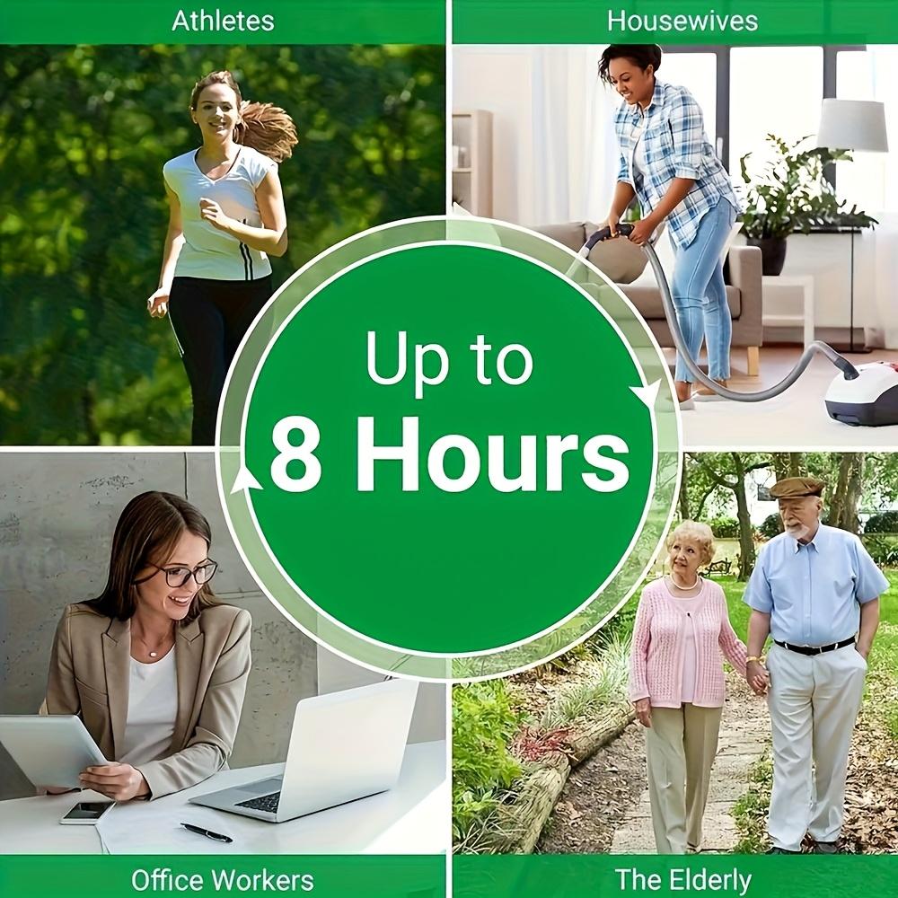 30PCS Wormwood Knee Protection Patch Neck Shoulder Heat Patch for Running Working Out and Sports Wearing