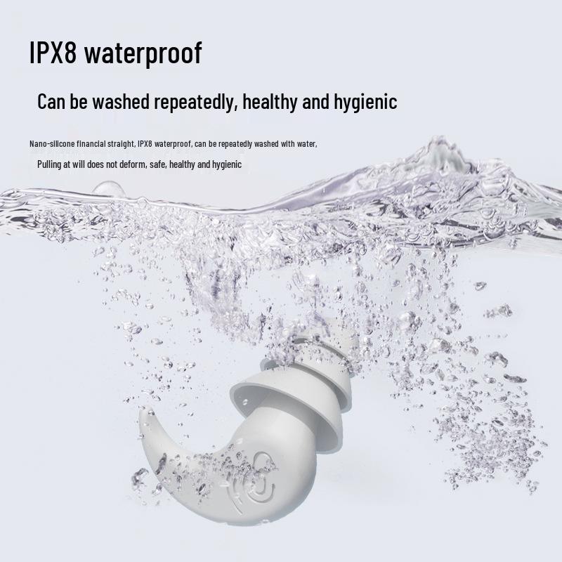 New Soundproof Silicone Earplugs: Noise-Cancelling, Soft, Ideal for Sleeping and Naps