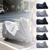 Heavy Duty Waterproof Motorcycle Cover Thickened Rainproof Dustproof Sun Protection Universal Fit for Electric Bikes Scooters and Motorbikes
