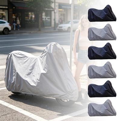 Capa Impermeável de Alta Resistência para Motocicleta Espessada à Prova de Chuva à Prova de Poeira Proteção Solar Ajuste Universal para Bicicletas Elétricas Scooters e Motocicletas