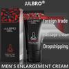JJLBRO Men's Black Titan Gel: Nourishing Repair Cream for Penis Exercise and Adult Sexual Health.