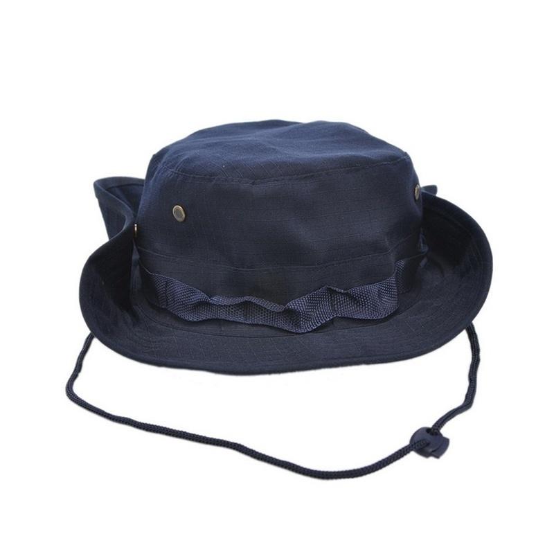 Summer Camo Fisherman Casual Bucket Camping Hiking Travel Fishing Mountaineering Sombrero Sun Shade