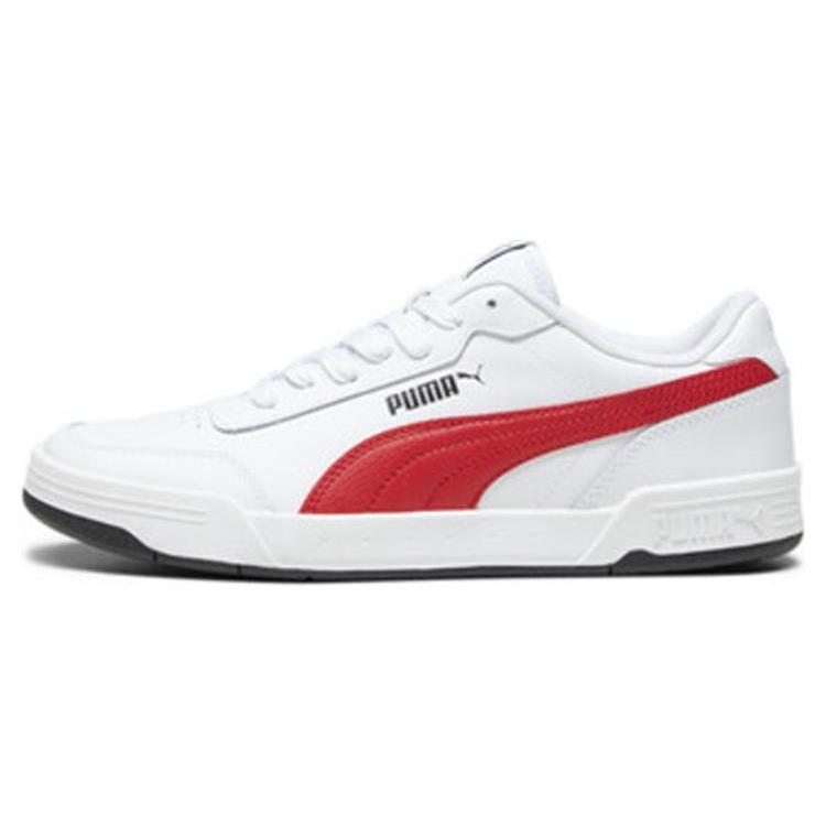 

New PUMA Caracal White For All Time Red 369863-43 36