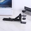 1 Pair Punching-Free Desktop Extending Boards Holder Foldable Keyboards Extension Bracket Office Computer Working Tablet Laptop