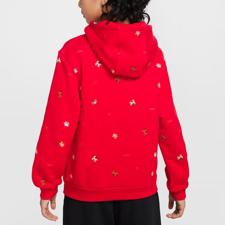 Nike Kids Sweatshirts Hooded Thickened IR0097-657