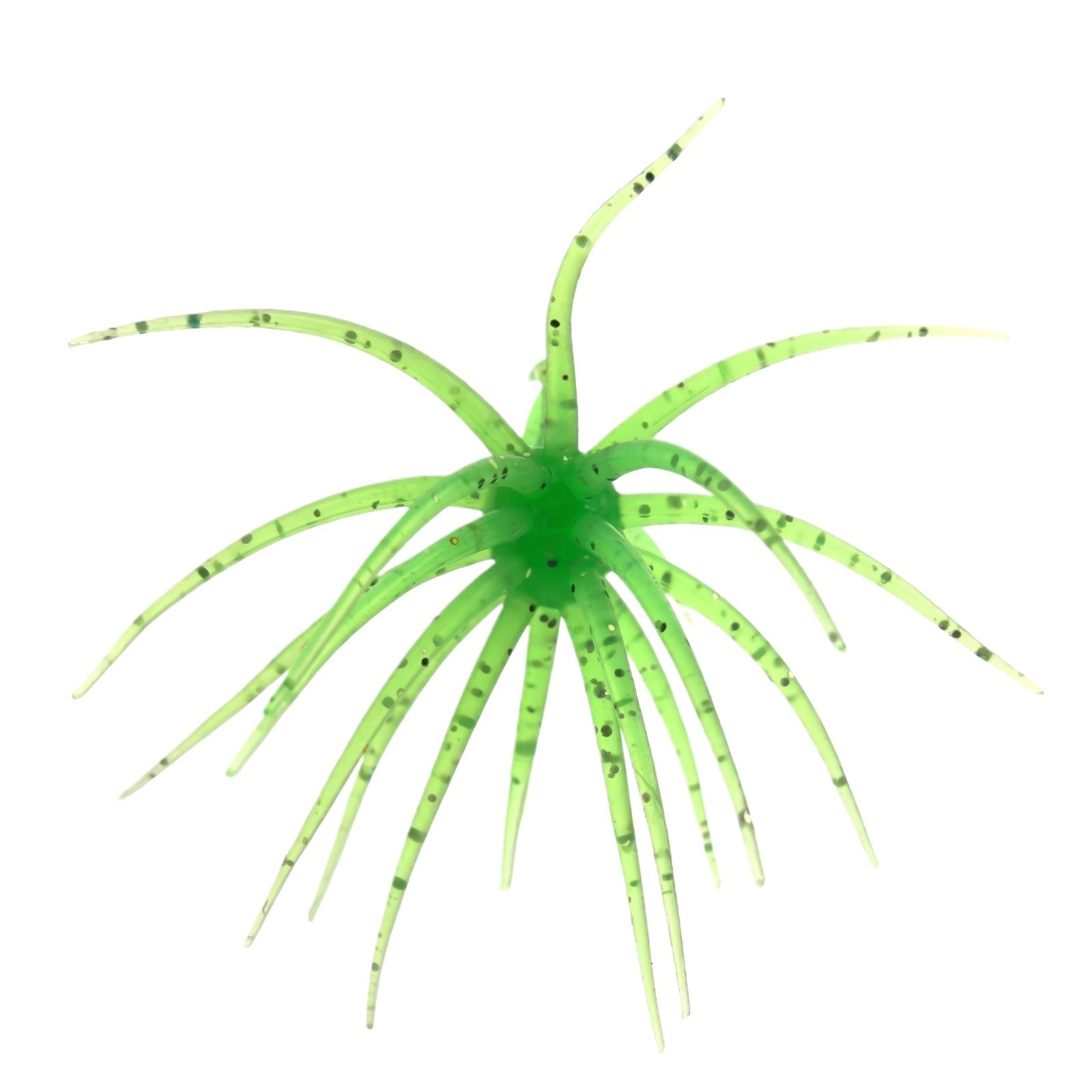 

Sea Urchin TPE Soft Ball Worm for Bass and Mandarin Fish one size зелёный