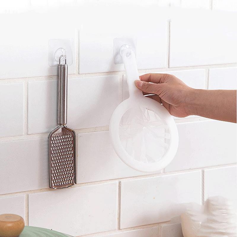 100/200/400 Mesh Strainer Spoon Hand-held Soya Milk Wine Milk Nut Filter Bag Nylon Filter Tea Coffee Strainers Kitchen Gadgets