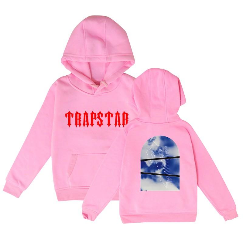 Unisex Letter Print Hooded Sweatshirt Loose Fit Long Sleeve Casual Pullover Winter