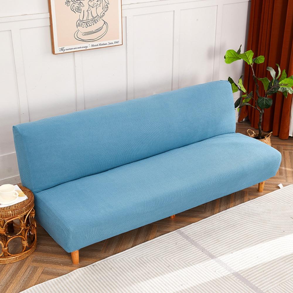 Thick Full Cover Sofa Slipcover Stretch Universal Sofa Protector Easy No Armrest Fabric Couch Cover