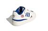 adidas Originals FORUM Low El I Leather Low Top Toddler Shoes White Blue Infant And Toddler FY2546