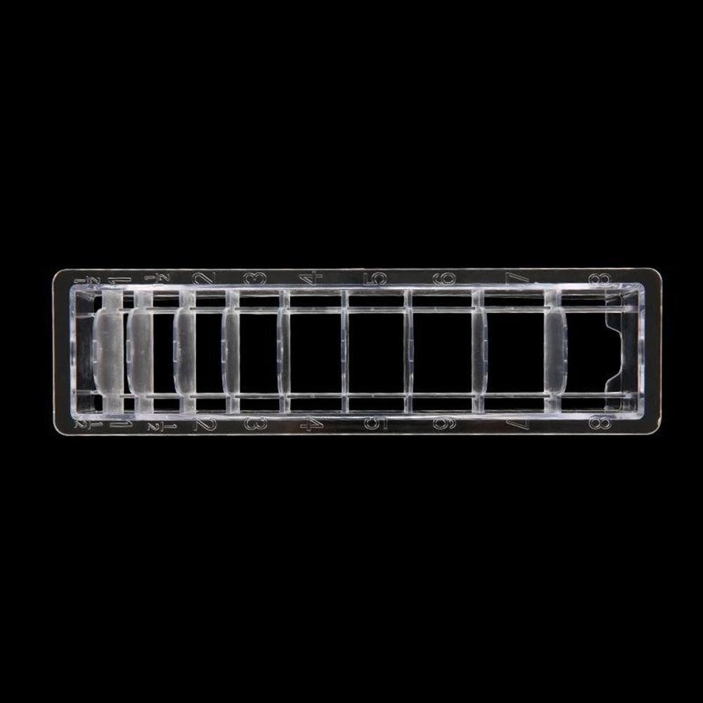 New 10 Grid Limit Comb Storage Box Universal Transparent Hair Clipper Organizer Large Capacity Salon Hairdressing Tools